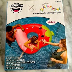 Squishmallows floatie Scarlett the strawberry